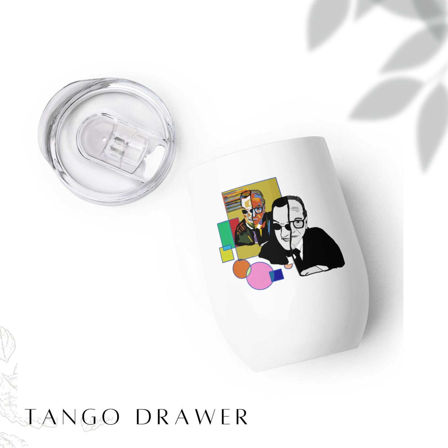 Tango Orchestras (Picasso-esque) Insulated Wine Tumbler