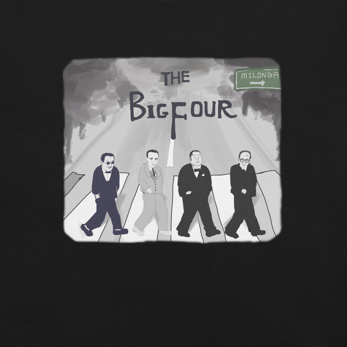 The Big Four Argentine Tango T-Shirt – Milonga Crossing