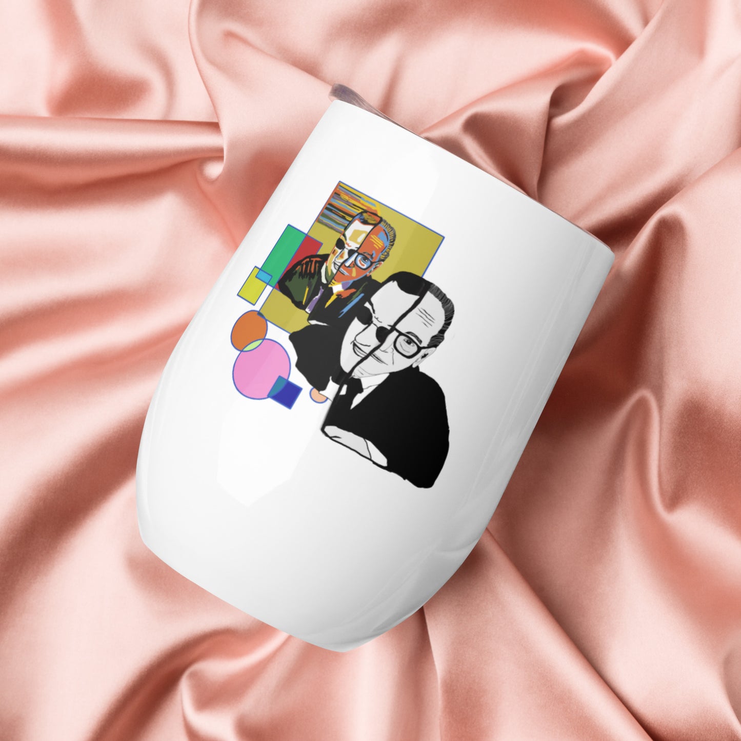 Tango Orchestras (Picasso-esque) Insulated Wine Tumbler