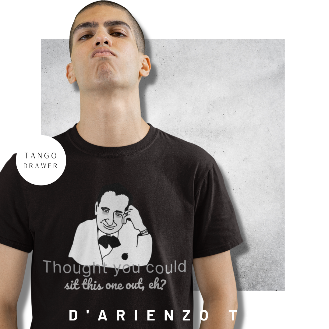 Tango T-shirt- d'Arienzo | Dancer | Tango Gift | Tango Tops