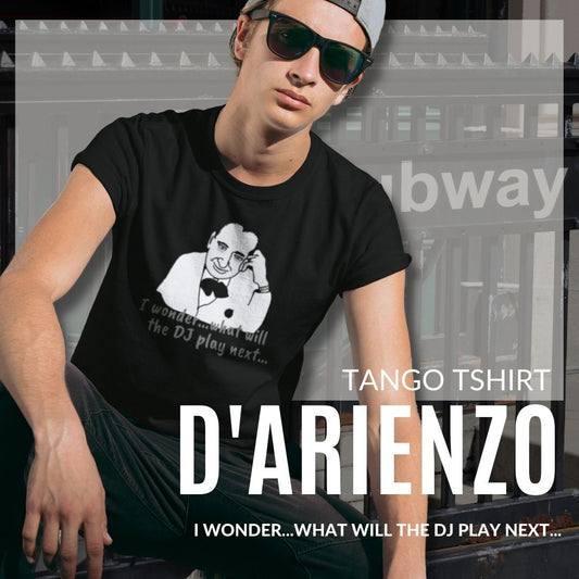 Tango Orchestras T-shirt - d'Arienzo | Dancer | Tango Gift | Tango Tops
