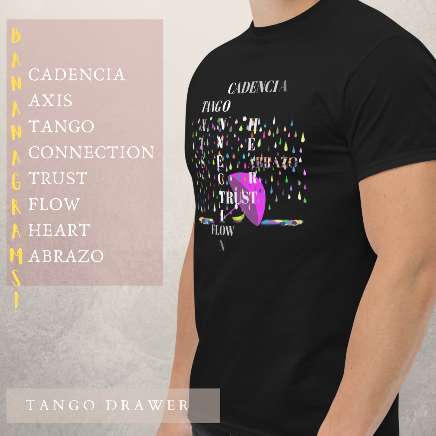 Tango T-Shirt – Cadencia, Connection & Flow