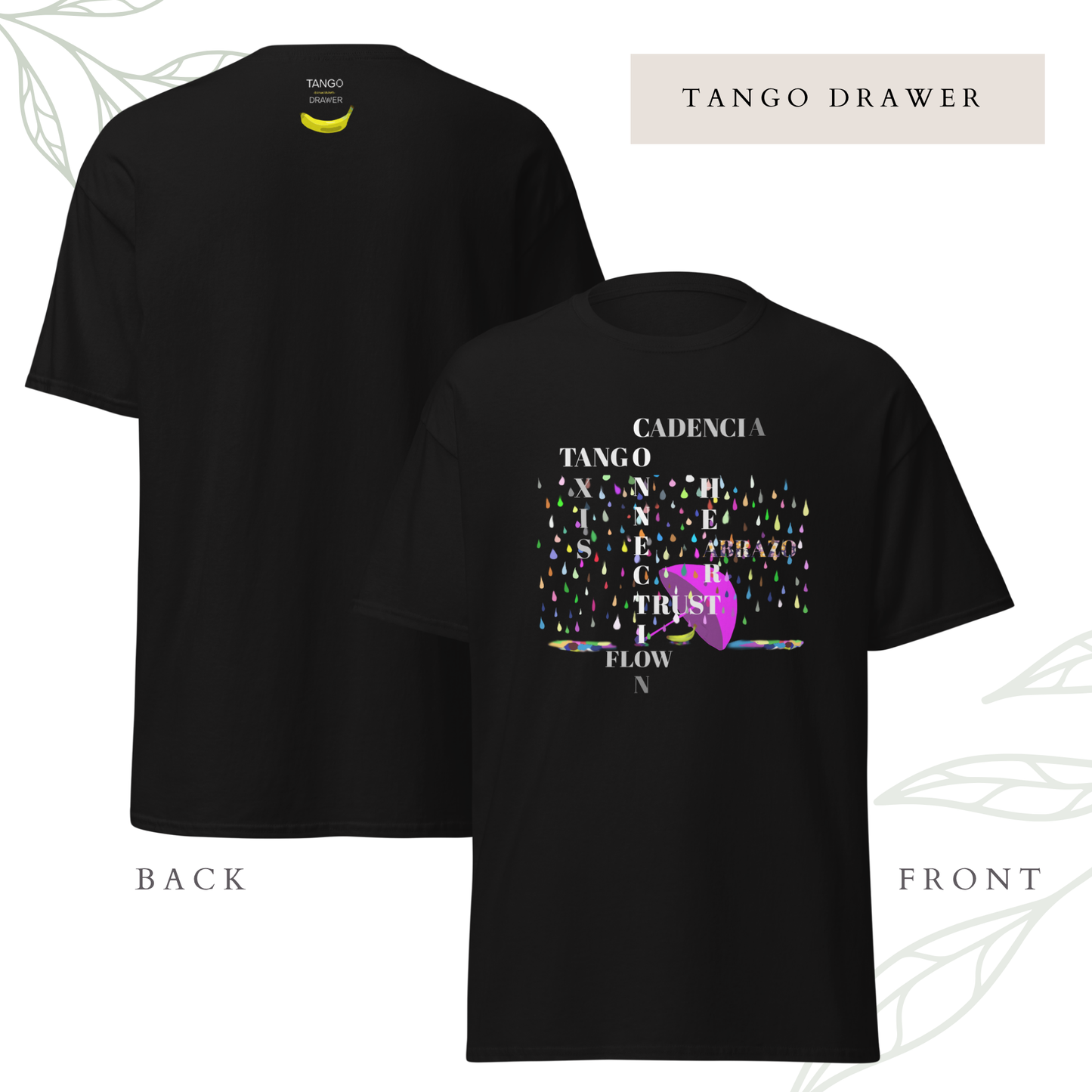 Tango T-Shirt – Cadencia, Connection & Flow