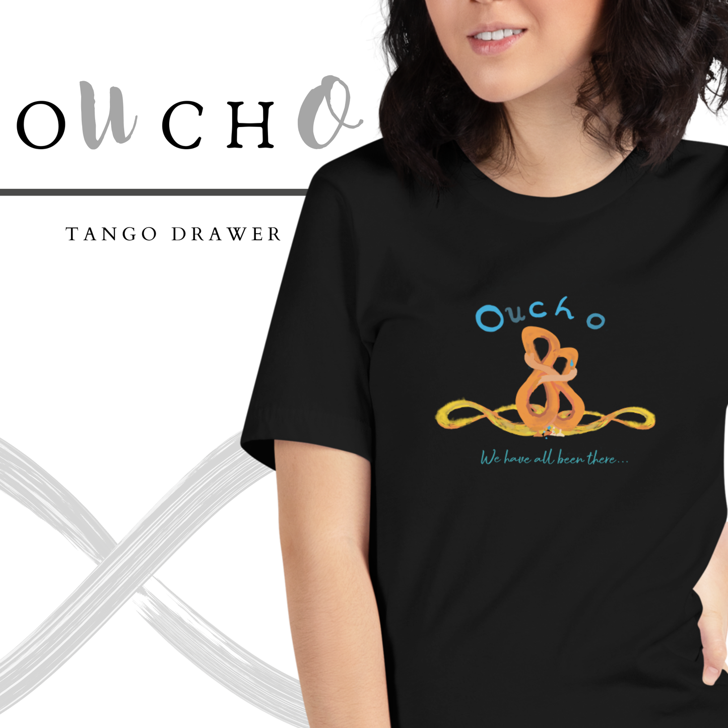 Oucho Tango T-Shirt – Playful Argentine Tango Design