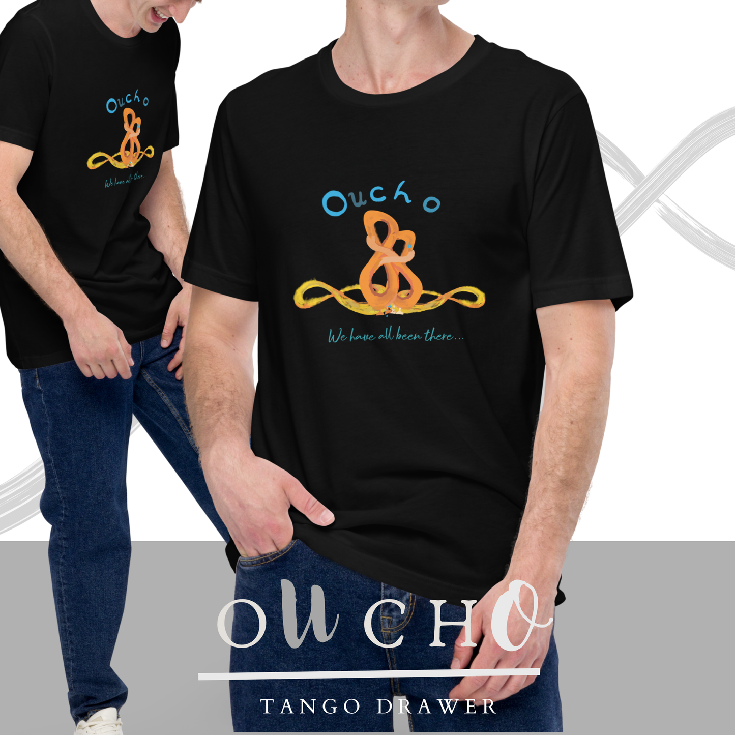 Oucho Tango T-Shirt – Playful Argentine Tango Design