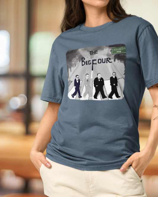 The Big Four Milonga Crossing T-Shirt | Vintage Look, Relaxed Fit