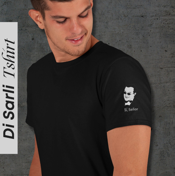 Tango Orchestras T-shirt - Di Sarli (on the left sleeve of the shirt)- Dancer Lover | Tango Gift | Tango Tops