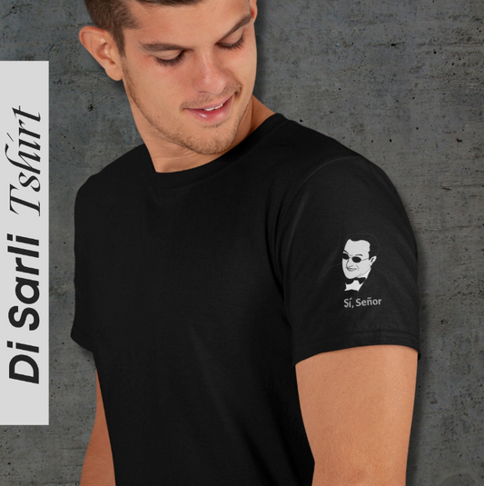 Tango Orchestras T-shirt - Di Sarli (on the left sleeve of the shirt)- Dancer Lover | Tango Gift | Tango Tops