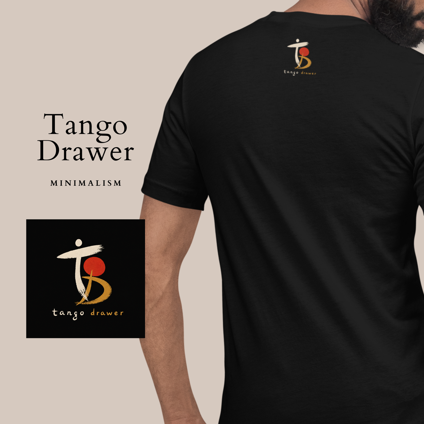 Tango Orchestras T-shirt - D'Arienzo (on the left sleeve of the shirt)- Dancer Lover | Tango Gift | Tango Tops
