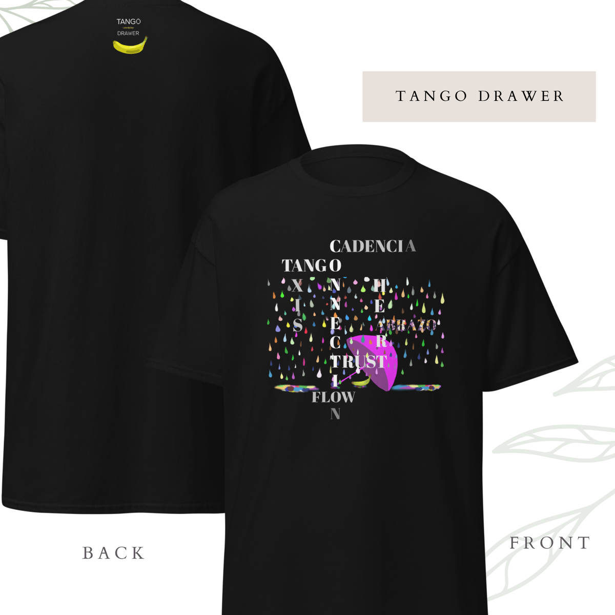 Tango T-Shirt – Cadencia, Connection & Flow