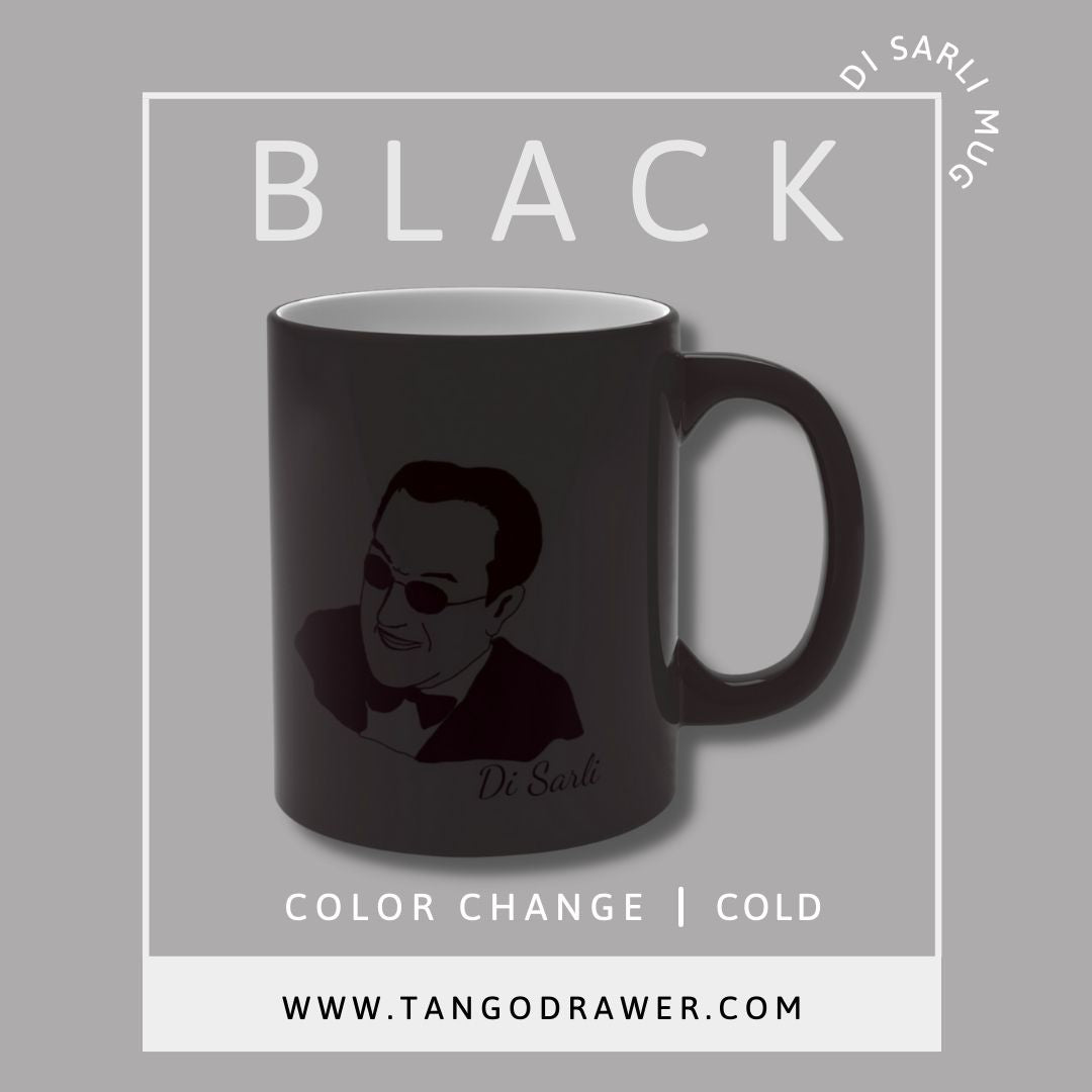 Di Sarli Tango Color Changing Mug - Tango Gift | Tango Lover | Tango Mugs | Coffee Mug | Tea Mug | Best Holiday Gifts