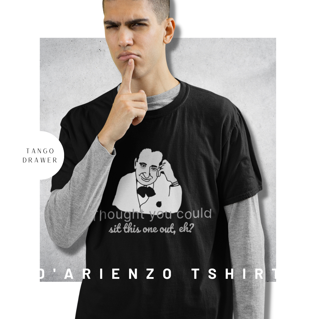 Tango T-shirt- d'Arienzo | Dancer | Tango Gift | Tango Tops