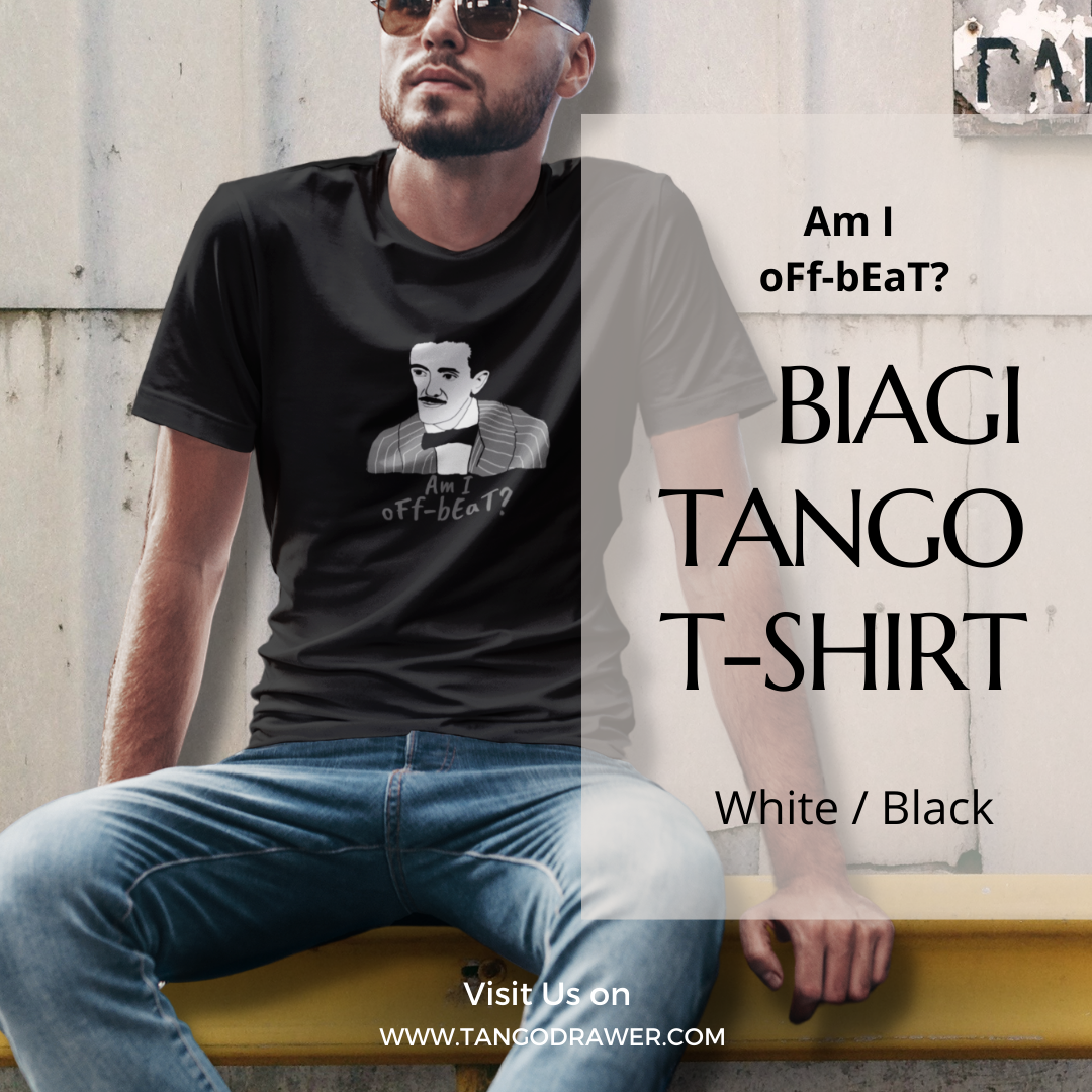 Tango T-shirt  Biagi |Dancer | Tango Gift | Tango Tops