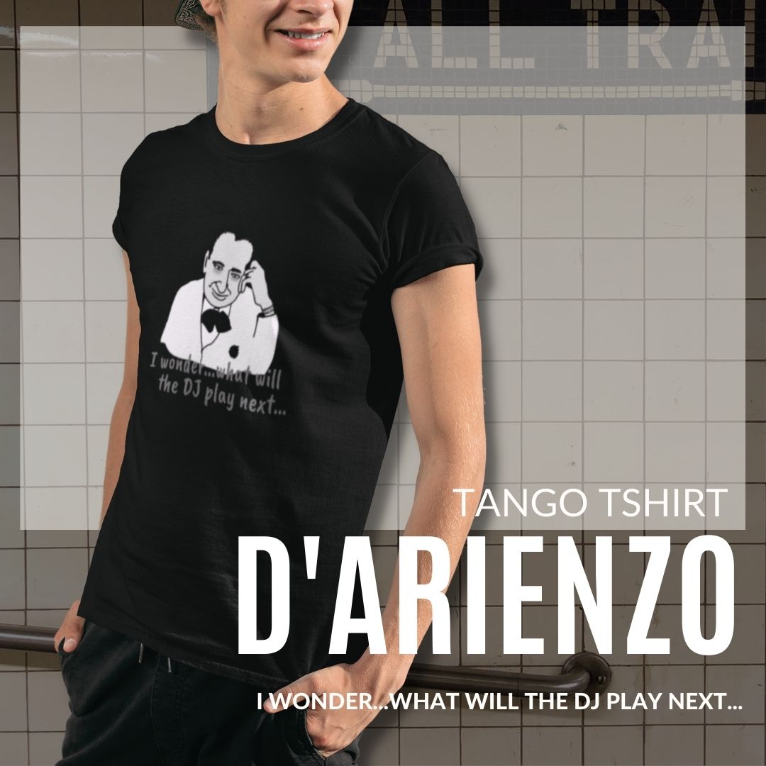 Tango Orchestras T 卹 - d'Arienzo |舞者 |探戈禮物 |探戈上衣